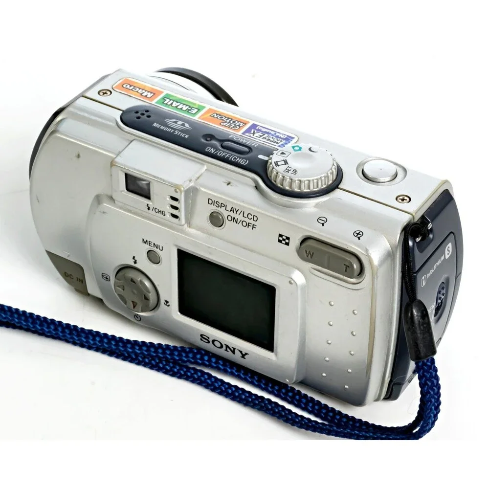 Sony Cyber-Shot DSC-P50 2.1MP Digital Camera Silver 6X Tested Working